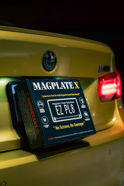 MagPlateX Rear Magnetic License Plate Kit