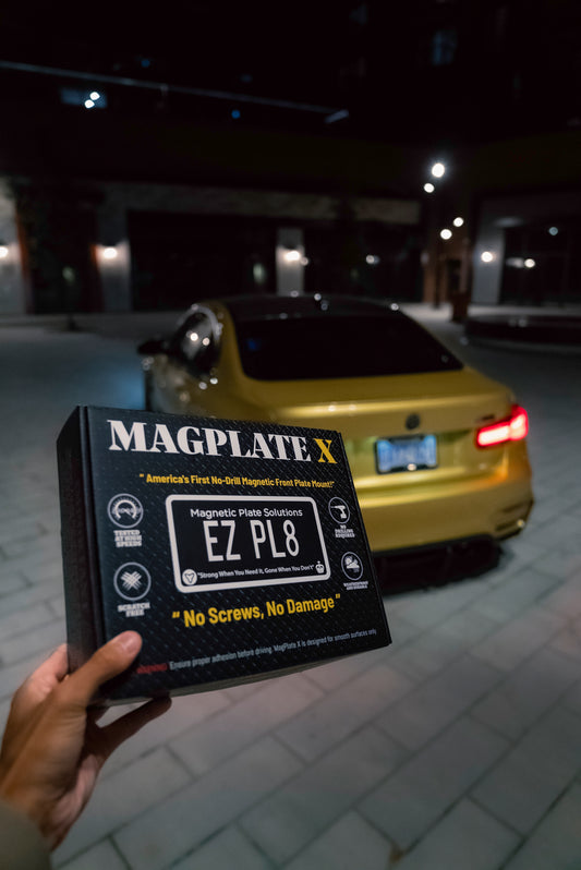 MagPlateX Rear Magnetic License Plate Kit