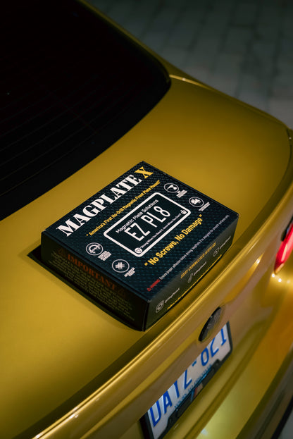 MagPlateX Front Magnetic License Plate Kit
