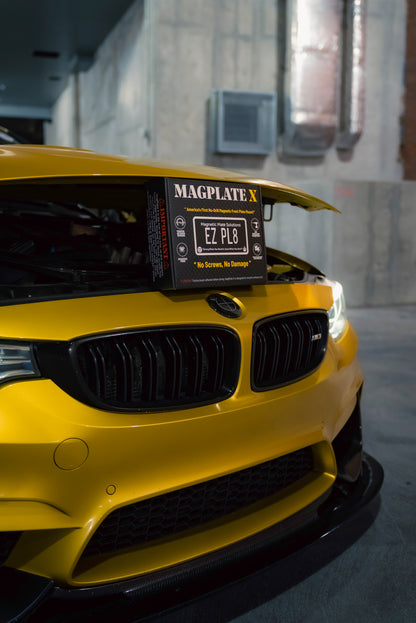 MagPlateX Front Magnetic License Plate Kit