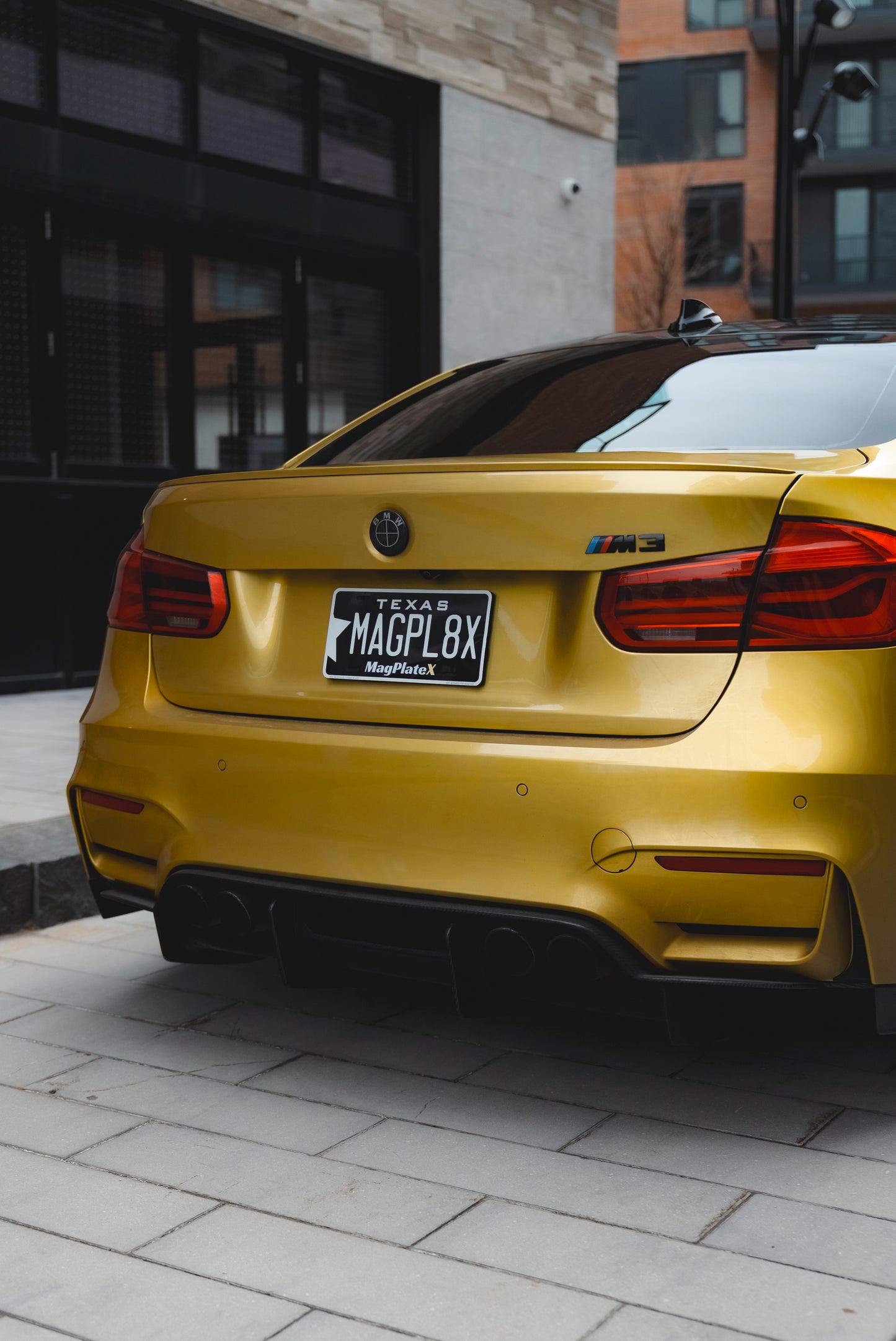 MagPlateX Rear Magnetic License Plate Kit